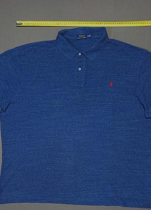 Плечі 62 см polo  ralph lauren  size 3xb/3g    сіро синє  поло