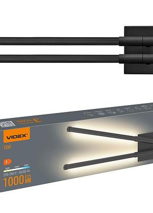Led светильник настенный videx wl042 10w 3000-4000-6000k black