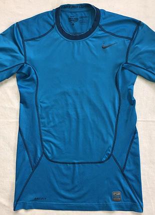 Nike pro combat компресійна футболка рашгард (л/м)