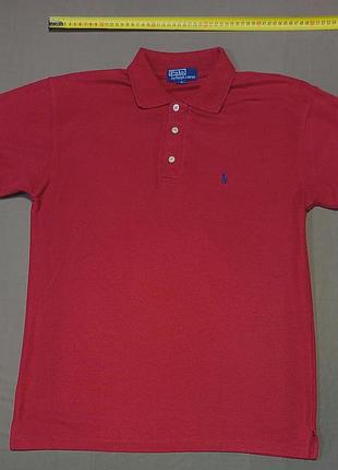 Плечі 51 см polo  ralph lauren  size xl    бордове  поло