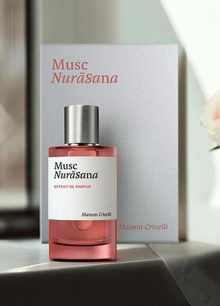 Парфюмированная вода maison crivelli musc nurāsana 100 ml