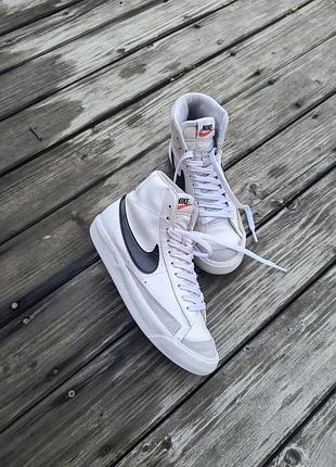 Кросівки найк. nike blazer. nike. високі кросівки. кросівки 38 розмір. шкіряні кросівки.