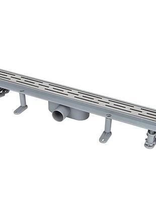 It13-ft01/800 ital душовий трап 800*70*67 мм abs пластик, сірий (блістер) {5/1}