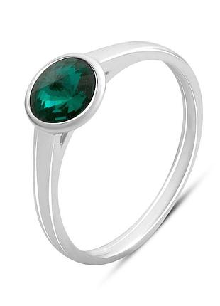 Серебряное кольцо proba с фианитами, вес изделия 1,43 гр (60002206) 17.5 размер