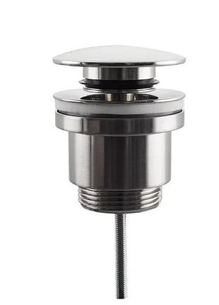 Донний клапан frap f62-5, автомат, 1 1/4", сатин