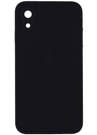 Чохол silk square full camera protective (aa) no logo для apple iphone xr (6.1")