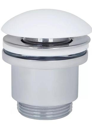 Донный клапан ital hf1083-c1, автомат, с керамической крышкой, ø63мм, 1 1/4", латунь, хром