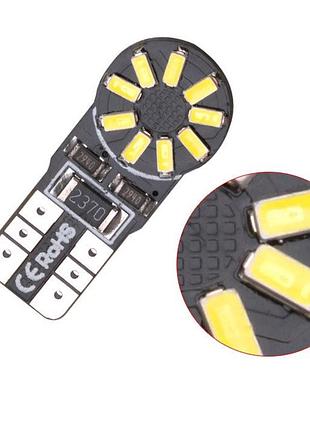 Світлодіод 12v т10 білий smd 18-3014 3w 370lm №22
