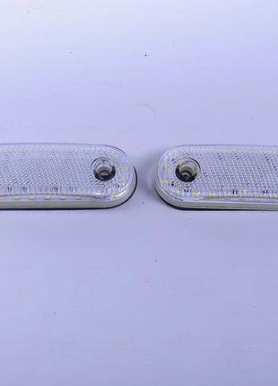 Габарит - білий - 115х40мм - 12/24v led 24 діод - "thoc auto" тн-2420 (2шт)