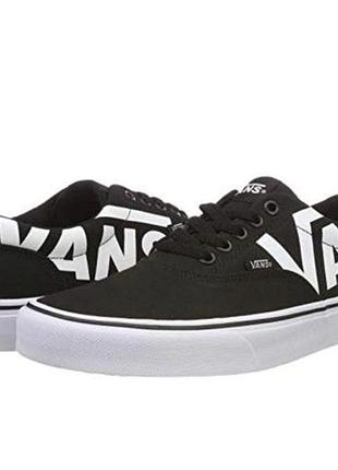 Черные кеды vans doheny big logo, 46 р.