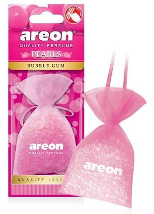 Освежитель силиконовые гранулы 25gr - "areon" - pearls - bubble gum (жуйка) (12шт/720ч)
