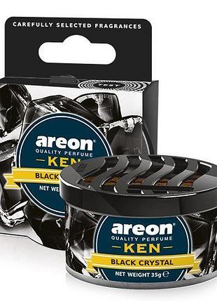 Освежитель сухой консерва 35gr - "areon" - ken - black crystal (черный кристал) (12шт/уп /144ящ.)