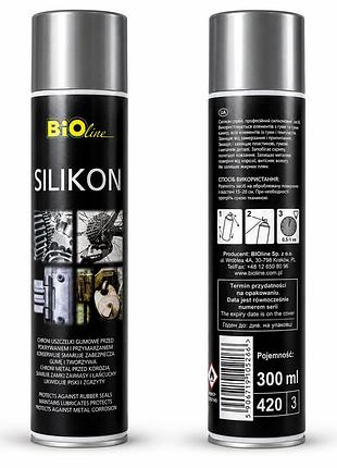 Мастило силіконове спрей 300ml silikon"bio-line"