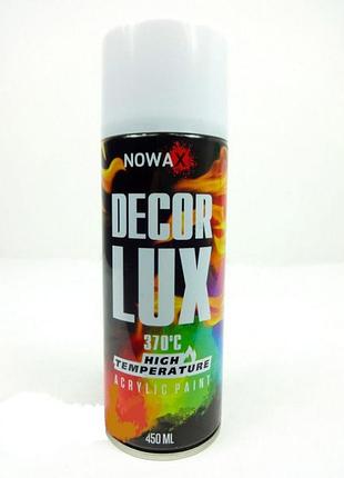 Фарба температурна біла 450ml "nowax" nx48039 +370°с (12шт/уп)