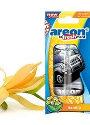 Освежитель жидкий 8,5ml - "areon" - fresh (машинки) - vanilla (ваниль) (24шт/уп /576ящ.)