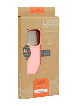 Чехол uag outback apple iphone 13 pro pink 6