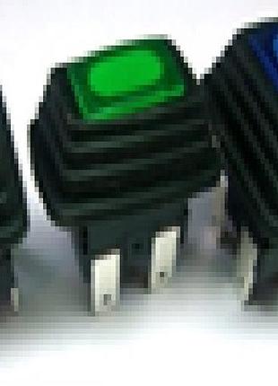 Клавиша no142 герметичная красная прямоугольная on\off 6к-т 12v led подсветка