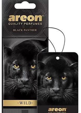 Освежитель сухой лист - "areon" - wild - black panther (черная пантера) 10шт/уп)