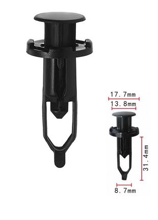 Клипсы c1178 распорные toyota, lexus (52161-20010, 5216120010, 11436) (100шт)