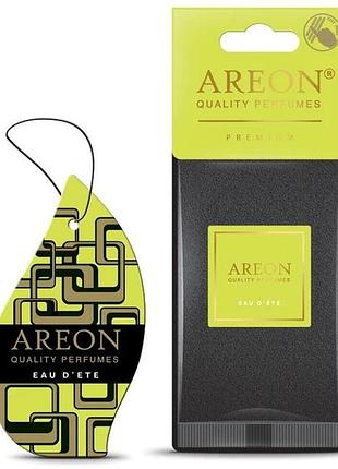 Освежитель сухой лист - "areon" - premium - eau d’été (парфюм) (10шт/уп)