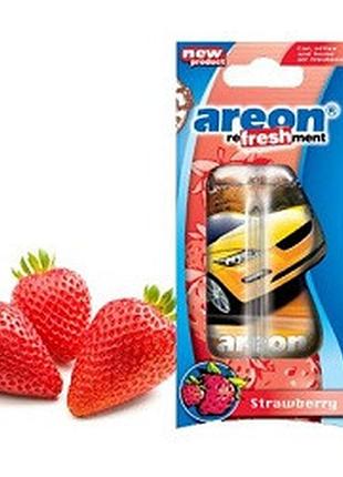 Освежитель жидкий 8,5ml - "areon" - fresh (машинки) - strawberry (клубника) (24шт/уп)