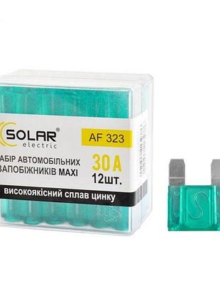 Запобіжники прапорцеві maxi 30а "solar" af-323