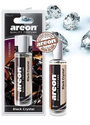Освежитель спрей 35ml - "areon" - perfume - black crystal (черный кристалл) +1аркуш (12шт/уп)