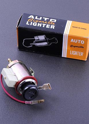 Прикуриватель в сборе standart 24v с подсветкой red