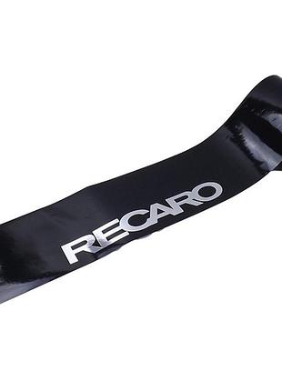 Наліпка лобове скло чорна 140*1320 "recaro"