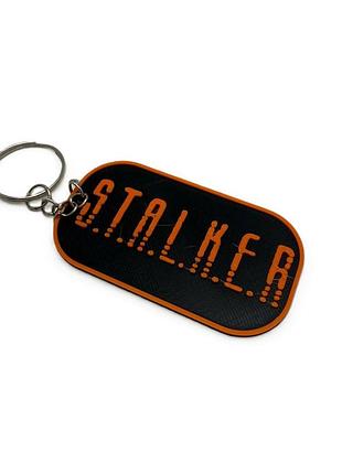 Брелок s.t.a.l.k.e.r. | gaming keychain | брелок сталкер | 3d печать | подарок геймеру