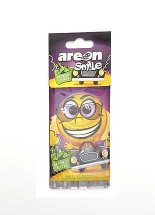 Освежитель сухой лист - "areon" - smile dry - beverly hills (10шт/360ящ.)