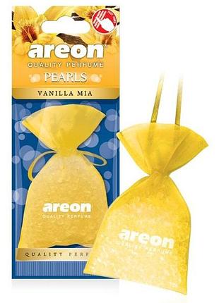 Освежитель силиконовые гранулы 25gr - "areon" - pearls - vanilla-mia (ваниль-кокос) (12шт/72ящ)