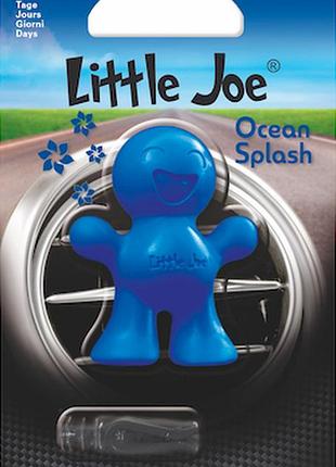 Освежитель на обдув "маленький джо" океановый взрыв (ocean splash reflex blue) "little joe" ef0707