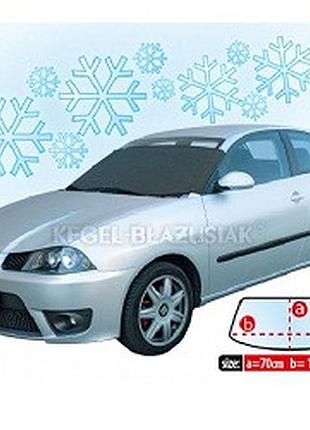 Шторка захисна 70см х 110-156см від замерзання лобового скла "winter" розм.м