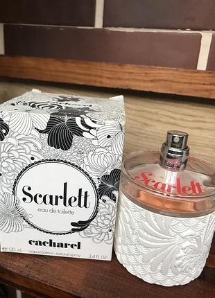 Cacharel scarlett,  орігінал 💯 , объем 100 мл / залишок 50-45 мл