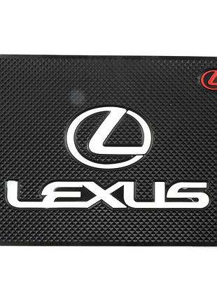 Килимок торпеди антиковзаючий lexus ( 200x130)