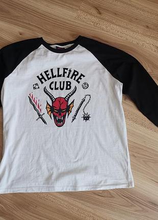 Футболка с длинными рукавами hellfire club