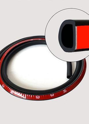 Уплотнитель на задние стойки,no4 (2*0,8м) epdm (на кромке)