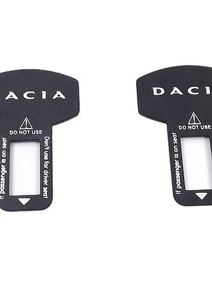 Заглушка ременя безпеки нейлон "dacia" (2шт/уп)