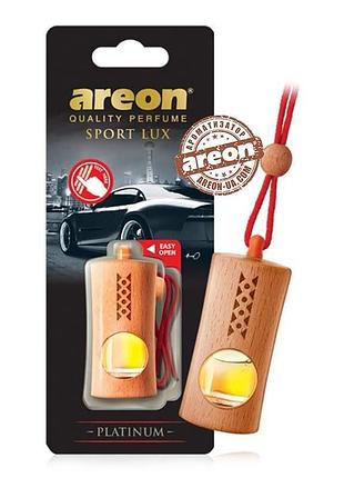 Освежитель жидкая бочка 4ml - "areon" - fresco sport lux - platinum (платина) (12шт/уп)