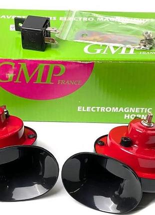 Сигнал 24v равлик 2контактний ø 85mm - "gmp"60во 24.182 оригина"турция"