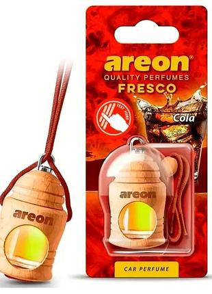 Освежитель жидкая бочка 4ml - "areon" - fresco - cola (кола) (12шт/уп)