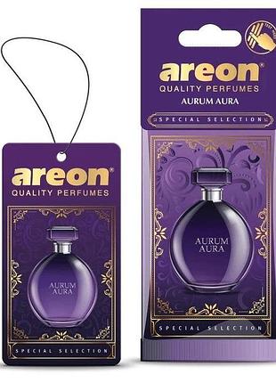 Освежитель сухой лист - "areon" - special selection - aurum aura (золотая аура) (10шт/уп/360ящ)