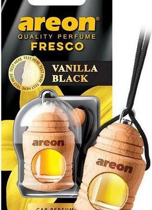 Освежитель жидкая бочка 4ml - "areon" - fresco - vanilla-black (ваниль-блек) (12шт/уп)