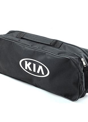 Сумка техдопомоги kia чорна (52,6х18,6х13,2) 2 відділи "beltex" (липучки для фіксації)