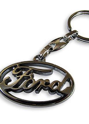 Брелок для ключів ford метал/хром