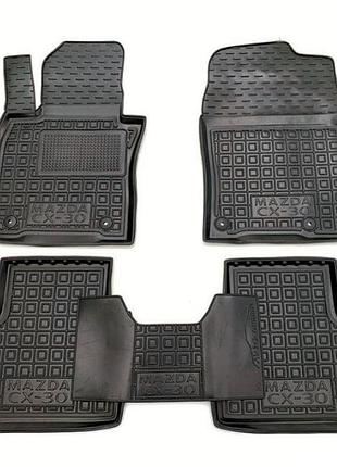 Килимки салона mazda cx30 2020-2025 (5шт) "avto-gumm" 11792