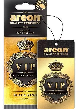 Освежитель сухой лист - "areon" - vip - no2 black king (черный король) (10шт/уп)