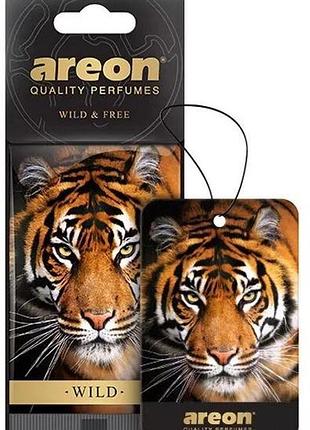 Освежитель сухой лист - "areon" - wild - wild & free (дикий и свободный) 10шт/уп)