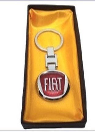 Брелок для ключів fiat метал/кольоровий у коробці 2201